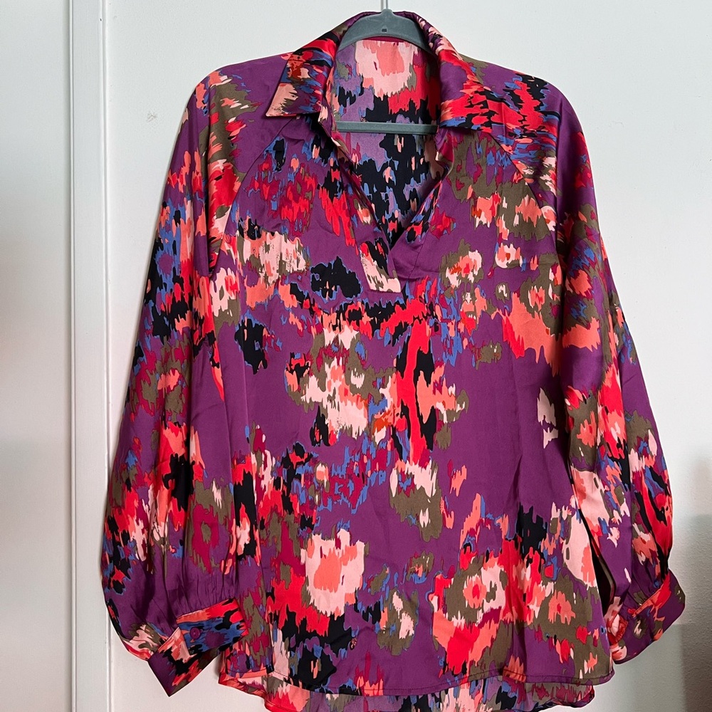 Vibrant Multicolor Women's Top